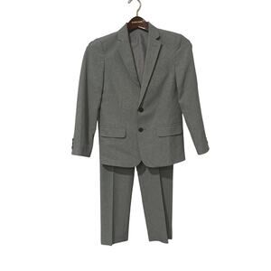 Nautica, Boys, Gray Suit Set, Packet and Pants, Size 10 1404C